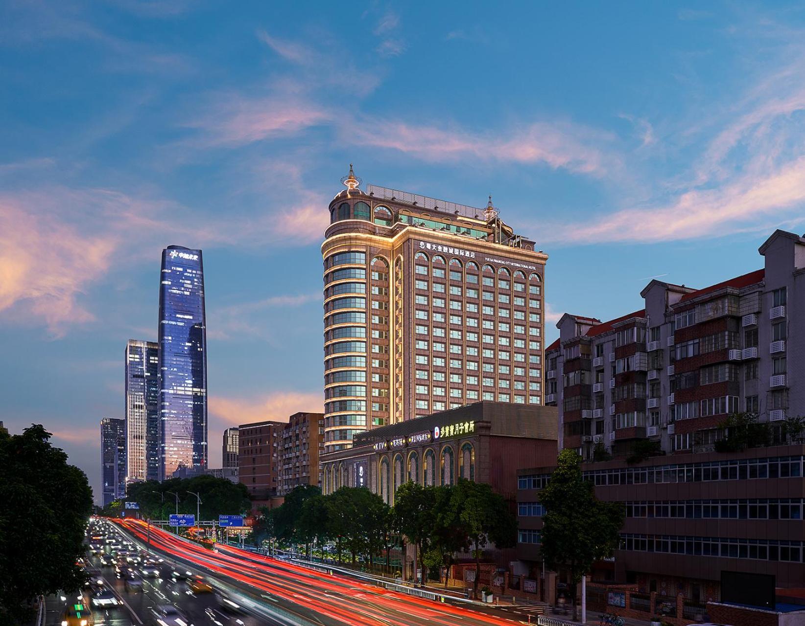 Yueda Financial City International Hotel Guangzhou Bagian luar foto